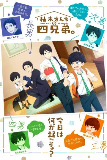 Yuzuki-san Chi no Yon Kyoudai. / Четверо братьев Юдзуки (12 из 12) Complete