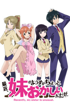 Обложка Saikin, Imouto no Yousu ga Chotto Okashiinda ga.