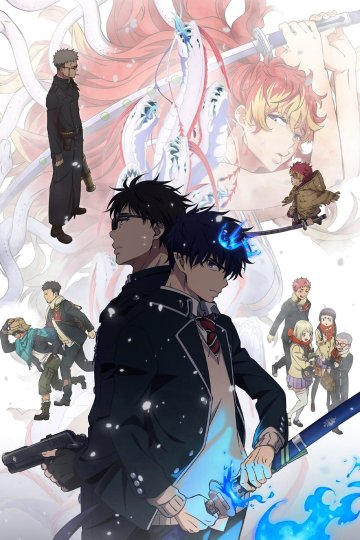 Ao no Exorcist: Yuki no Hate Hen / Синий экзорцист [ТВ-4, часть 1] (12 из 12) Complete
