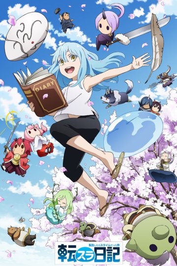 Tensura Nikki: Tensei Shitara Slime Datta Ken / Дневник слизи-попаданца (12 из 12) Complete