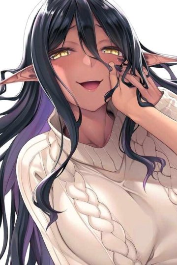 Chotto dake Ai ga Omoi Dark Elf ga Isekai kara Oikakete Kita / Тёмная эльфийка (12 из 12) Complete