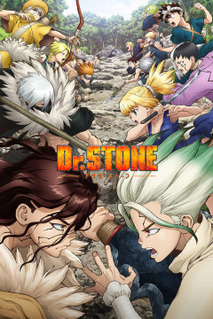 Обложка Dr. Stone: Stone Wars