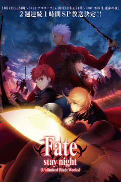Обложка Fate/stay night: Unlimited Blade Works