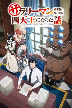 Обложка Salaryman ga Isekai ni Ittara Shitennou ni Natta Hanashi